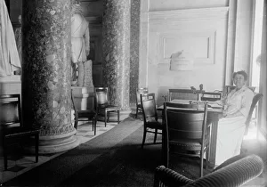 U.S. Capitol - Ladies Reception Room, 1917. Creator: Harris & Ewing. U.S. Capitol - Ladies Reception Room, 1917. Creator: Harris & Ewing