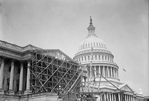Tripod Prints: U.S. Capitol - Pediment On House Front; Sculpture By Paul Bartlett
