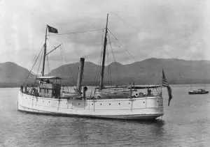 Surveying Prints: U.S. Coast and Geodetic Survey steamer, McArthur, between c1900 and 1927. Creator: Unknown