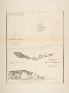 Whistler James Mcneill Prints: U.S. Coast Survey... Reconnaissance of Smiths or Blunts Island, Washington / U.S. Coas