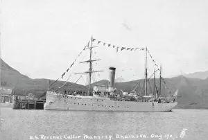 Enforcement Prints: U.S. Revenue cutter Manning, 1908