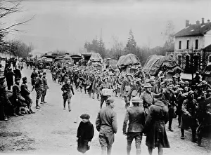 Deployment Prints: U.S. troops in France, between c1915 and c1920. Creator: Bain News Service