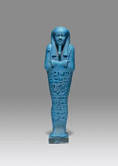 Ushabti (Funerary Figurine) of Psamtek, Egypt, Late Period, Dynasty 26