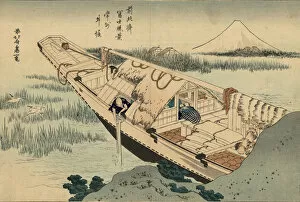 Ushibori in the Hitachi province (from a Series 36 Views of Mount Fuji ), 1830-1833