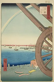 Rainbow Prints: Ushimachi at Takanawa (Takanawa Ushimachi)