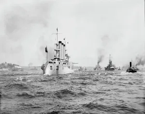 U.S.S. Brooklyn, c1898. Creator: Unknown