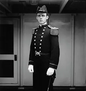 Crewman Prints: U.S.S. Brooklyn, Ensign Proctor, between 1896 and 1899. Creator: Unknown