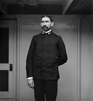 U.S.S. Brooklyn, Mr. Long, between 1896 and 1899. Creator: Unknown