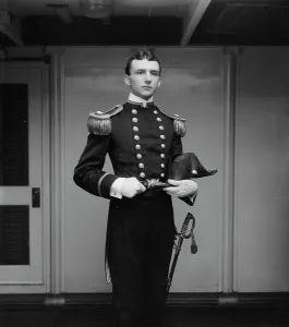 Crewman Prints: U.S.S. Brooklyn, Mr. Sandoy, between 1896 and 1899. Creator: Unknown