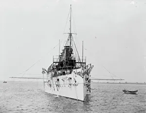 U.S.S. Columbia, between 1894 and 1901. Creator: Unknown