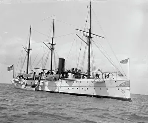 Gunboat Prints: U.S.S. Concord, between 1891 and 1901. Creator: Unknown