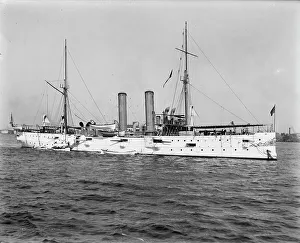 Philadelphia Prints: U.S.S. Detroit, 1899 Sept. Creator: Unknown