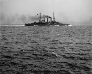 U.S.S. Georgia, between 1900 and 1920. Creator: Unknown