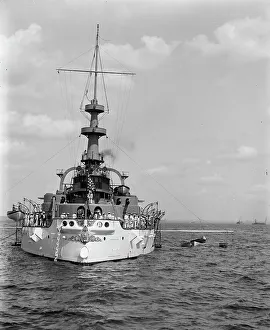 U.S.S. Indiana, between 1895 and 1901. Creator: Unknown