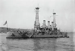 USS Kansas, between c1910 and c1915. Creator: Bain News Service