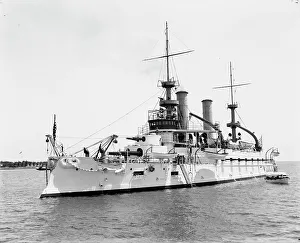 U.S.S. Kentucky, 1900 or 1901. Creator: Unknown