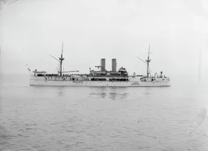 U.S.S. Maine, between 1895 and 1898. Creator: Unknown