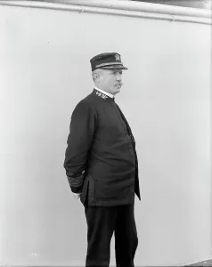 William Cramp And Sons Prints: U.S.S. New York, Capt. Chadwick, between 1893 and 1901. Creator: William H. Jackson