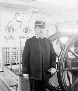 Dry Plate Negative Prints: U.S.S. Newark, Captain Farquhar, between 1891 and 1899. Creator: Unknown
