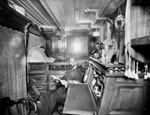 Crewman Prints: U.S.S. Newark, Paymaster Thompson, between 1891 and 1901. Creator: Unknown