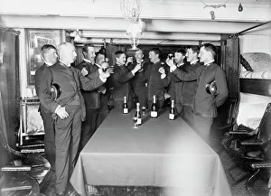 Toasting Prints: U.S.S. Newark, sweethearts and wives, between 1891 and 1901. Creator: Unknown