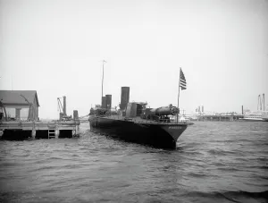 Dry Plate Negative Prints: U.S.S. Porter, between 1897 and 1901. Creator: Unknown