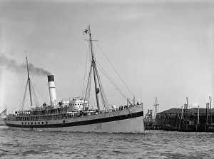 Dry Plate Negative Prints: U.S.S. Solace, 1898. Creator: Unknown
