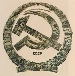 Socrealism Prints: The USSR. Proletarians of all countries unite!