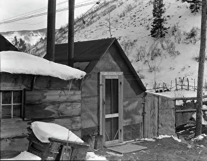 Coalmine Prints: Utah coal miner's house, Consumers, near Price, Utah, 1936. Creator: Dorothea Lange