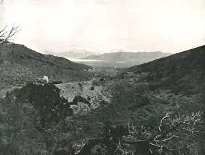 Utah Prints: Utah Lake from Circle Point, Salt Lake City, USA, 1895. Creator: Charles Roscoe Savage