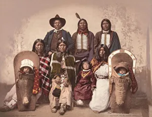 Papoose Prints: Ute Chief Severo and Family, c. 1885, published 1900. Creators