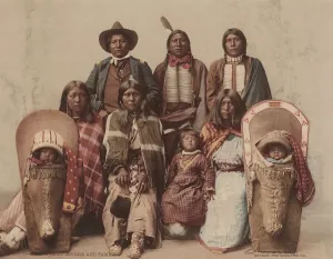 Papoose Prints: Ute Chief Severo and Family, c. 1885, published 1899. Creators