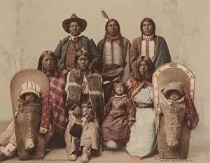 Charles A Collection: Ute Chief Severo and Family, c. 1885, published 1899. Creators
