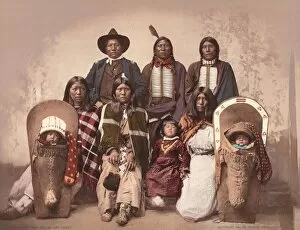Charles A Collection: Ute Chief Severo and Family, c. 1885, published 1900. Creators