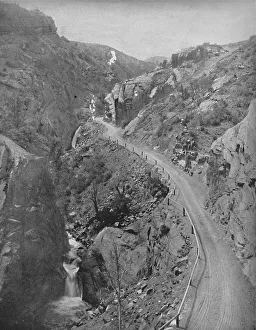 Cn Greig And Prints: Ute Pass, Colorado, c1897. Creator: Unknown