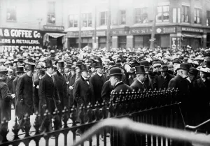 Vice President Prints: Utica - Sherman funeral, 1912. Creator: Bain News Service