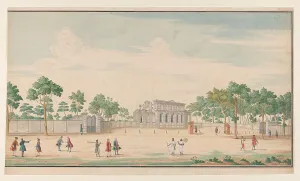 Sentry Prints: The Uytlught Country House, Colombo, c.1750. Creator: B. van Lier