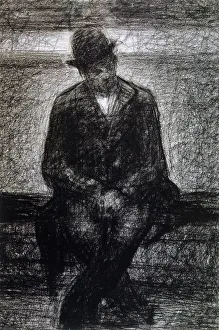Vagabond Prints: Vagabond, c1880-1891 Artist: Georges-Pierre Seurat