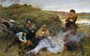Fred Prints: The Vagrants, 1868, (1912). Artist: Fred Walker