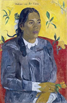 Vahine no te Tiare (Woman with a Flower)