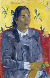 Ny Carlsberg Glyptotek Gallery: Vahine no te Tiare (Woman with a Flower)