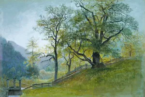 South Tyrol Prints: Vahrn in Tyrol near Brixen. Creator: William Stanley Haseltine