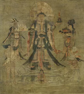 Bodhisattvas Collection: Vaisravana Bishamonten, the Guardian of the North