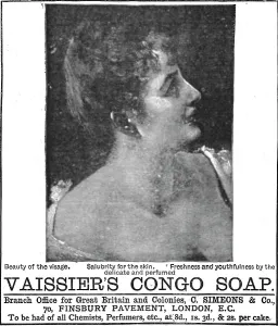 Brand Name Prints: Vaissier's Congo Soap 1890. Creator: Unknown