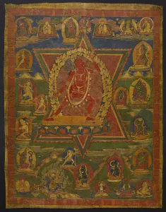 Enlightenment Prints: Vajrayogini as Naro Dakini, 18th century. Creator: Unknown