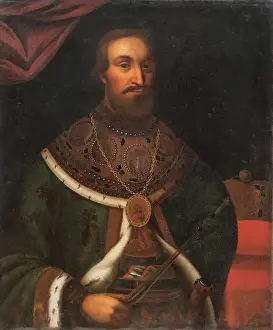 Georgia Prints: Vakhtang VI, King of Kartli (1675-1737), Between 1716 and 1724. Creator: Anonymous