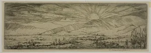 Maclaughlan Donald Shaw Prints: Val d Arno, 1909. Creator: Donald Shaw MacLaughlan