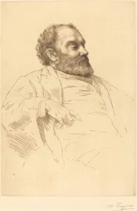 Val Prinsep, R. A Creator: Alphonse Legros