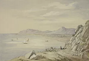 August Collection: Val of Shanganagh, Killiney, August 1843. Creator: Elizabeth Murray