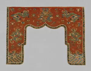 Valance, China, Qing dynasty (1644-1911), 1875 / 1900. Creator: Unknown